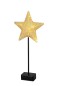 Preview: Casaya LED Tischlampe STERN, schw/gold, 997170